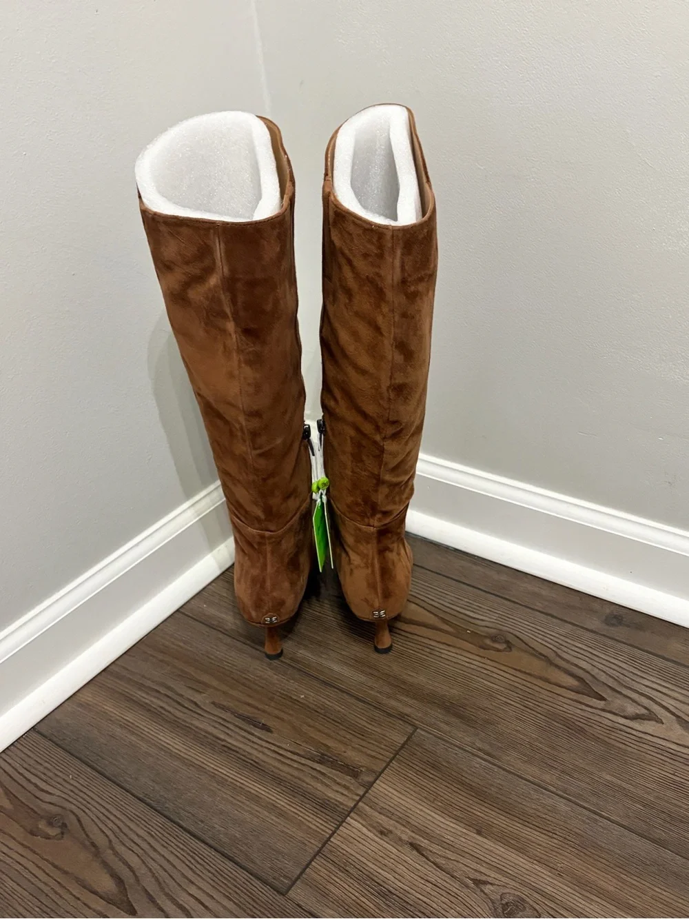 Sam Edelman Brown Suede Over-the-Knee Pointed-Toe Boots